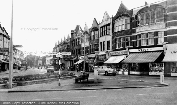 Photo of Winchmore Hill, The Broadway c.1962