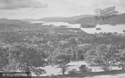 And Lake From Orrest Head 1929, Windermere