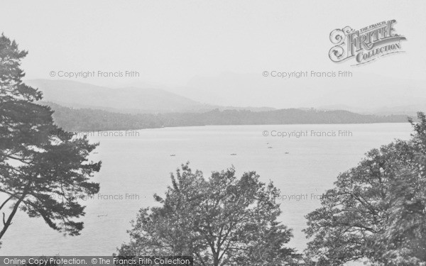 Photo of Windermere, And The Langdale Pikes 1892