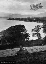 Boy On Queen Adelaide Hill 1926, Windermere