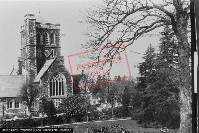 Photo of Windermere, Church 1889