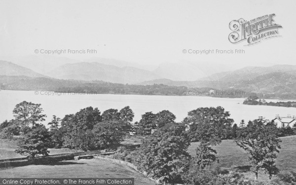 Photo of Windermere, From Above Lowood c.1872