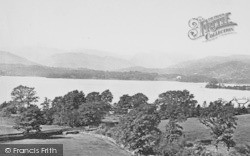 From Above Lowood c.1872, Windermere