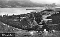 From Above The Ferry c.1910, Windermere
