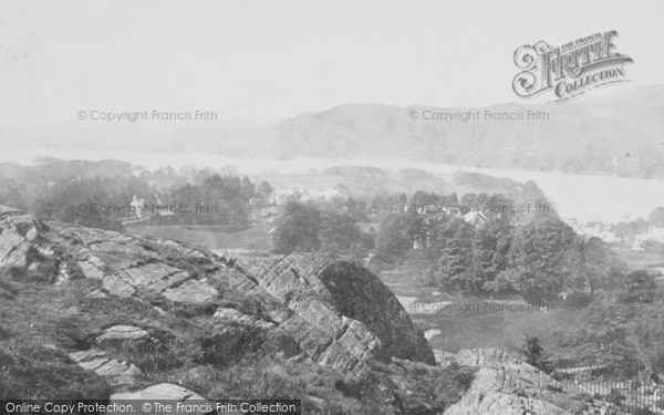 Photo of Windermere, From Biskey Howe 1887