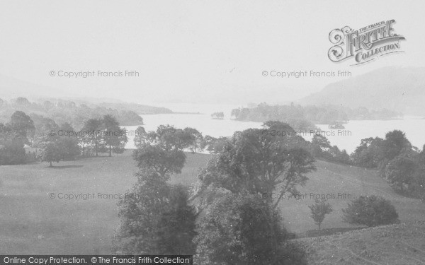 Photo of Windermere, From Flagstaff Field 1887