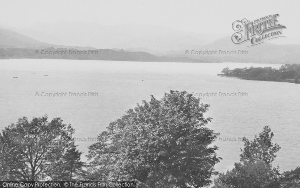 Photo of Windermere, From Flagstaff Field 1892