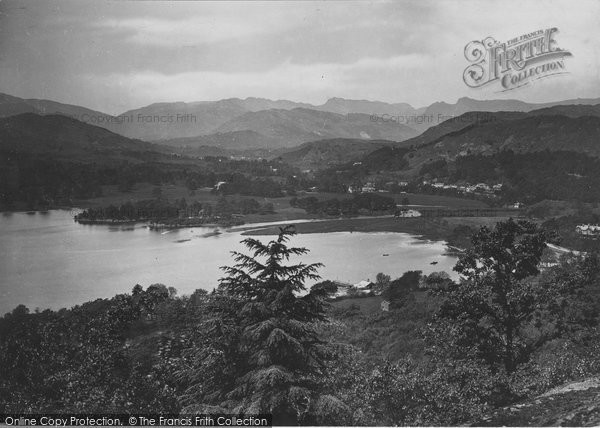 Photo of Windermere, From Jenkin Crag 1886