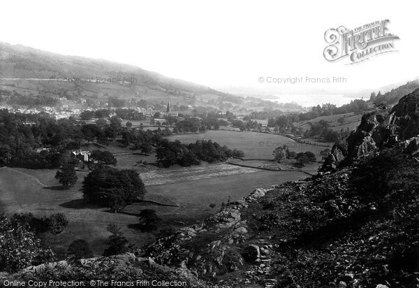 Photo of Windermere, From Loughrigg 1892