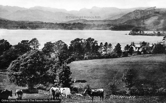 Photo of Windermere, From Lowood 1886