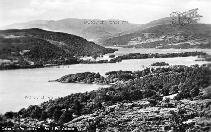 Photo of Windermere, From Near Storrs c.1910