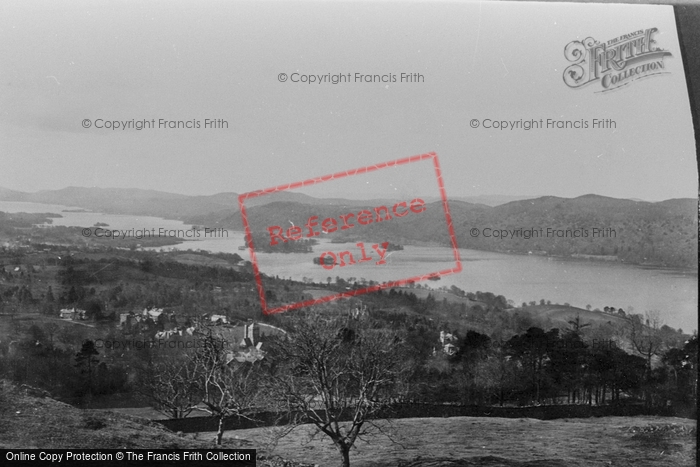 Photo of Windermere, From Orrest Head 1889