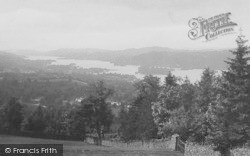 From Orrest Head 1896, Windermere