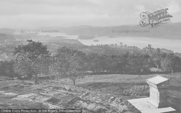 Photo of Windermere, From Orrest Head 1926