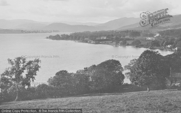 Photo of Windermere, From Queen Adelaide Hill 1926