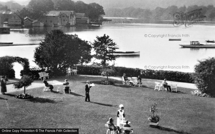 Photo of Windermere, From The Old English Hotel c.1910