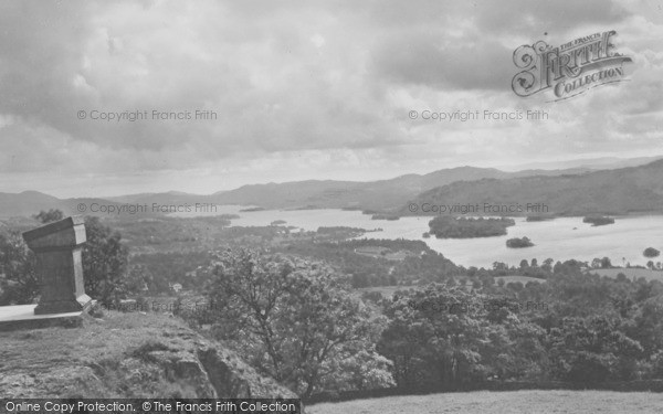 Photo of Windermere, Lake From Orrest Head 1929