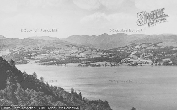 Photo of Windermere, Lake, Red Screes And The Bell From Furness Fells c.1930