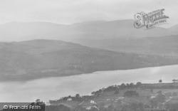 Lake Showing Coniston Old Man 1929, Windermere