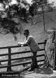 Man Enjoying The View 1886, Windermere