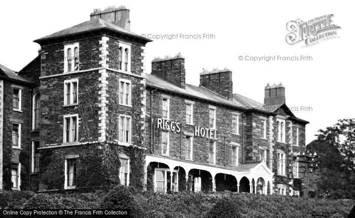 Photo of Windermere, Rigg's Hotel 1929