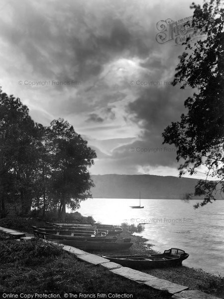 Photo of Windermere, Sunset 1926