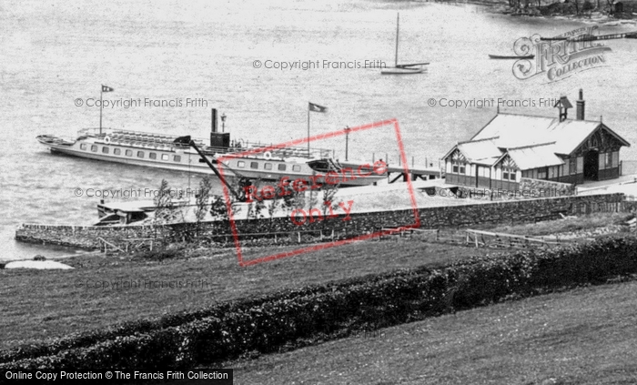 Photo of Windermere, The Ferry Landing 1892