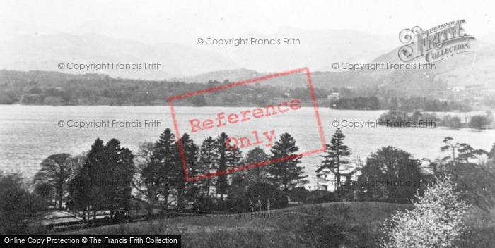Photo of Windermere, The Lake From Above Lowood Hotel c.1920