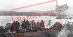 The Lake From Above Lowood Hotel c.1920, Windermere