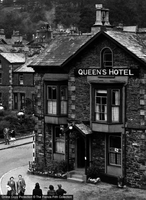 Photo of Windermere, The Queen's Hotel c.1955