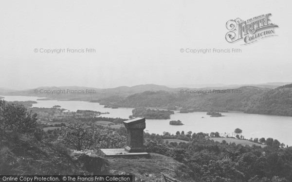 Photo of Windermere, View From Orrest Head c.1930