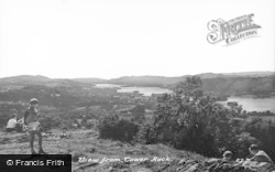 View From Tower Rock c.1950, Windermere