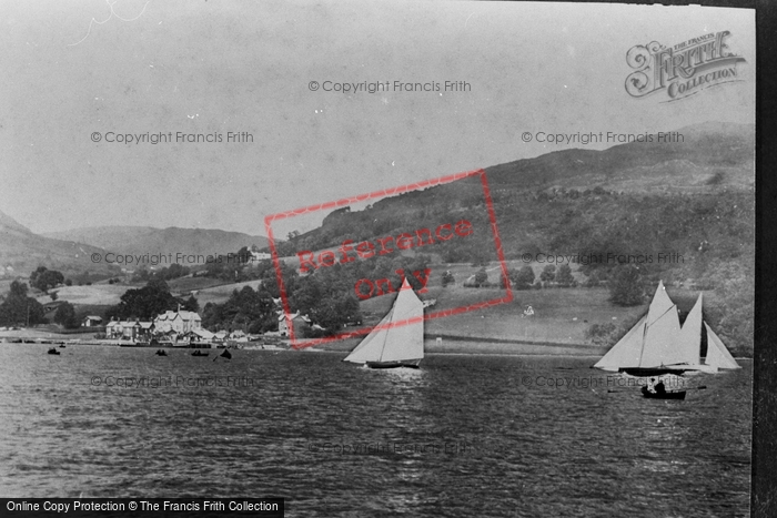 Photo of Windermere, Waterhead With Yachts 1887