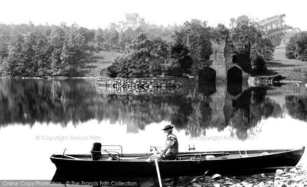 Photo of Windermere, Wray Castle And The Boathouse 1886