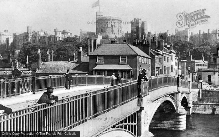 Photo of Windsor, Bridge And Toll House c.1920