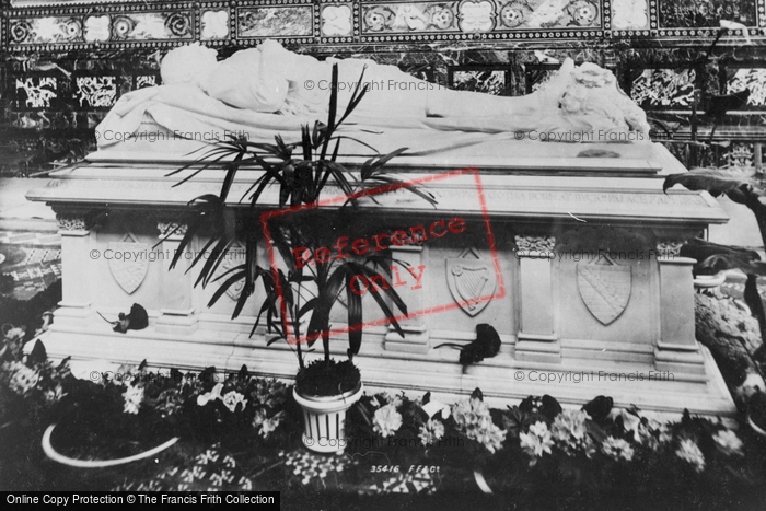 Photo of Windsor, Castle, Albert Memorial Chapel, Tomb Of Duke Of Albany 1895