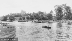Castle And The River Thames c.1965, Windsor