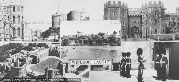 Photo of Windsor, Castle, Composite c.1965