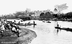 Castle From Across The River Thames 1906, Windsor