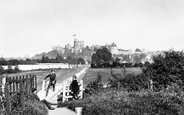 Castle From Clewer Path 1890, Windsor