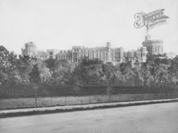 Castle From Home Park 1937, Windsor