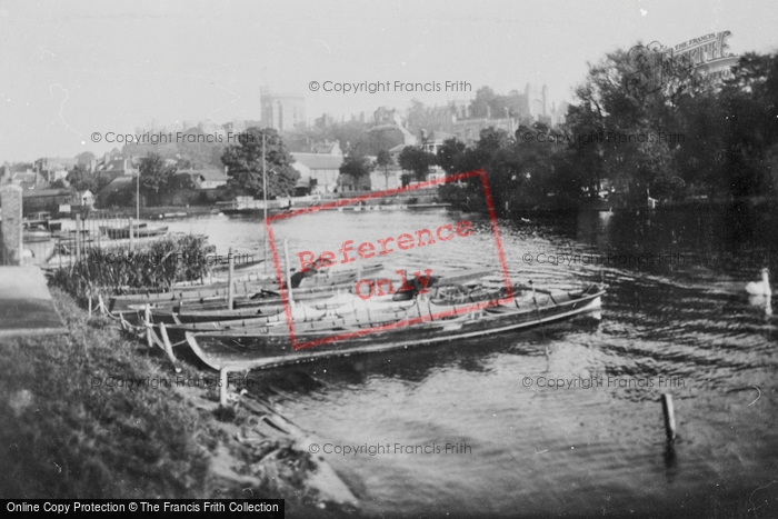 Photo of Windsor, Castle, From The River 1937