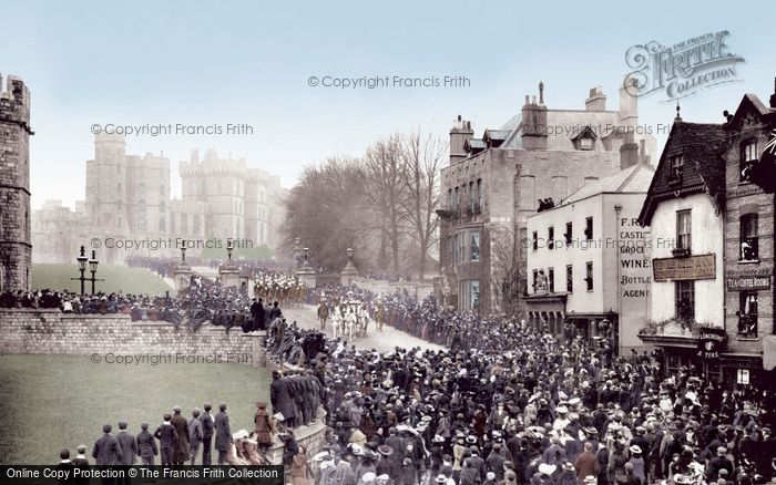 Photo of Windsor, Castle Hill 1906