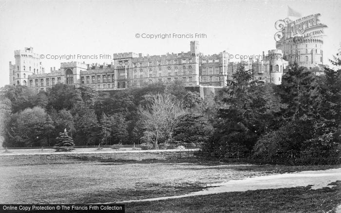 Photo of Windsor, Castle, North Front c.1880