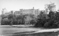 Castle, North Front c.1880, Windsor