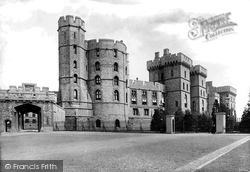 Castle, South Front 1895, Windsor