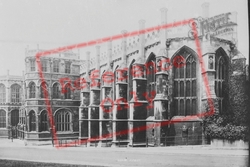 Castle, St George's Chapel 1895, Windsor