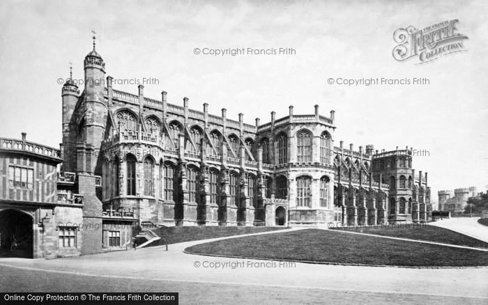 Photo of Windsor, Castle, St George's Chapel c.1880