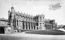 Castle, St George's Chapel c.1880, Windsor