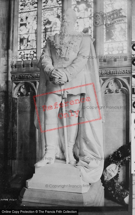 Photo of Windsor, Castle, St George's Chapel, Statue Of The Emperor Friedrich 1895